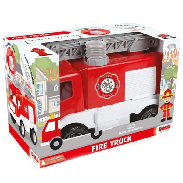 Camion Dolu Toy 7022 8690089070227   / / White Red photo 5