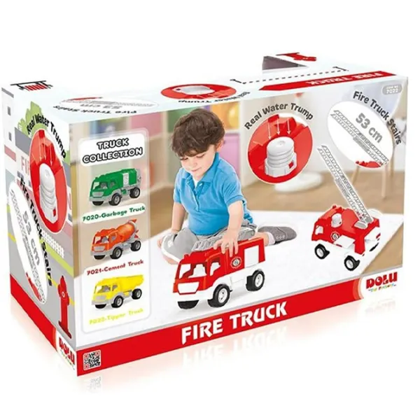 Camion Dolu Toy 7022 8690089070227   / / White Red photo 6