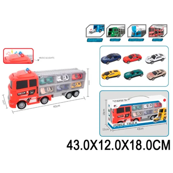 Грузовик Richi Tichi 46041 8600019946041  / / White Красный photo 2 Грузовик Richi Tichi 46041 8600019946041  / / White Красный photo 2