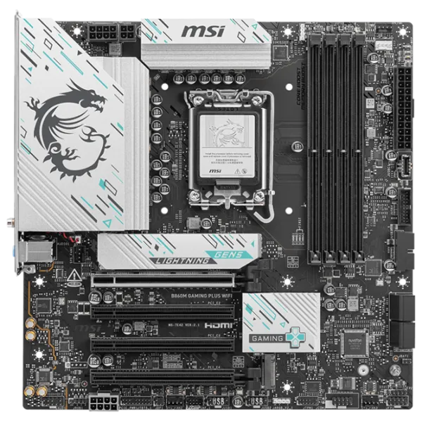 Материнская плата MSI B860M GAMING PLUS WIFI mATX / Intel B860M  photo 1