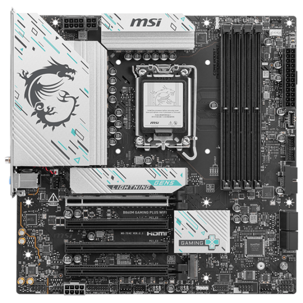 Материнская плата MSI B860M GAMING PLUS WIFI mATX / Intel B860M  photo 1