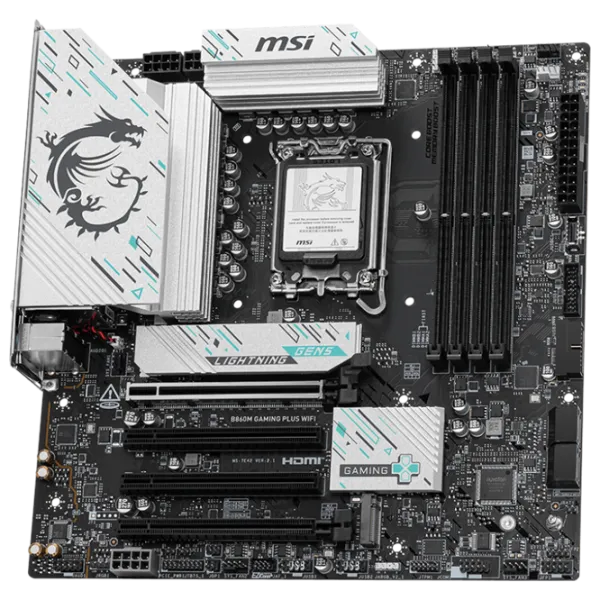 Материнская плата MSI B860M GAMING PLUS WIFI mATX / Intel B860M  photo 2