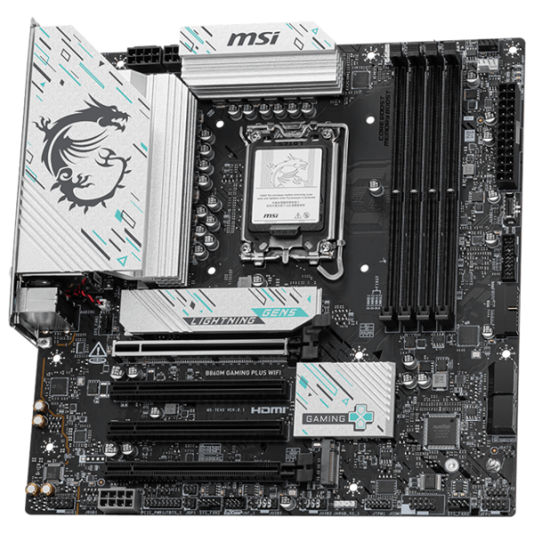 Материнская плата MSI B860M GAMING PLUS WIFI mATX / Intel B860M  photo 2