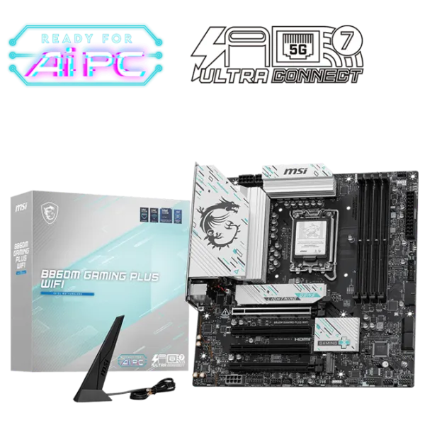 Материнская плата MSI B860M GAMING PLUS WIFI mATX / Intel B860M  photo 5