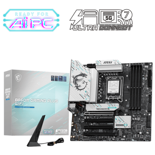 Материнская плата MSI B860M GAMING PLUS WIFI mATX / Intel B860M  photo 5