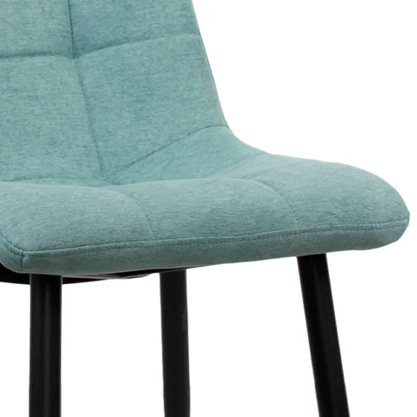 Кухонный стул DecoPrim Capella New Ткань/ Синий Черный photo 3 Кухонный стул DecoPrim Capella New Ткань/ Синий Черный photo 3