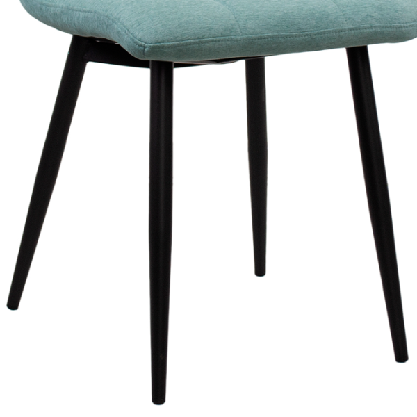 Кухонный стул DecoPrim Capella New Ткань/ Синий Черный photo 4 Кухонный стул DecoPrim Capella New Ткань/ Синий Черный photo 4