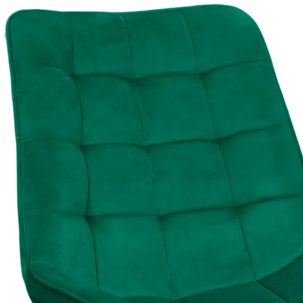 Scaun de bucătărie DecoPrim Capella Stofă/ Dark Green Black photo 3 Scaun de bucătărie DecoPrim Capella Stofă/ Dark Green Black photo 3