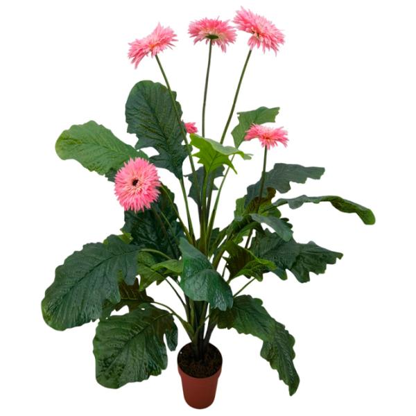 Plantă artificială OEM Gerbera Jamesoni Green / Înălțimea (cm) - 70 photo 1