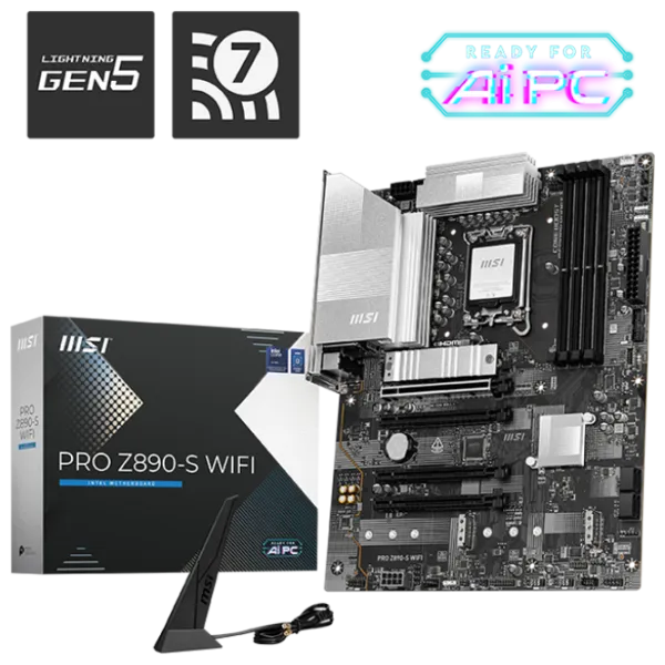 Placă de bază MSI PRO Z890-S WIFI ATX / Intel Z890-S photo 5