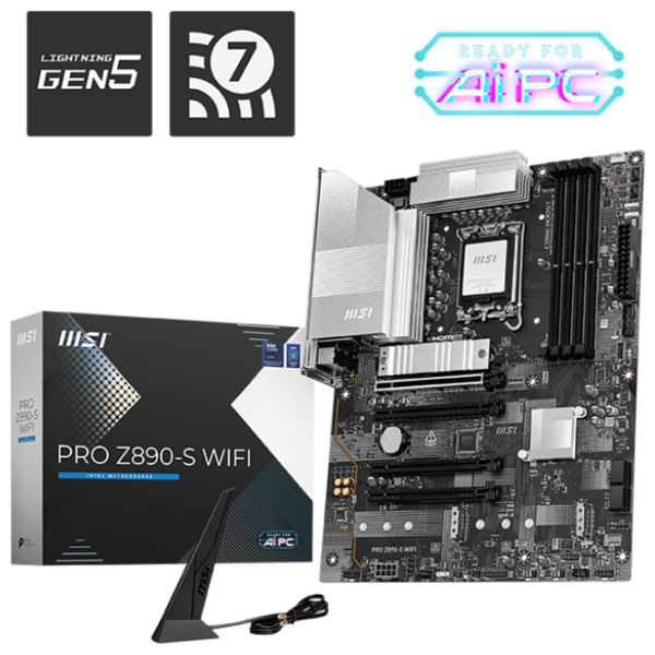 Placă de bază MSI PRO Z890-S WIFI ATX / Intel Z890-S photo 5