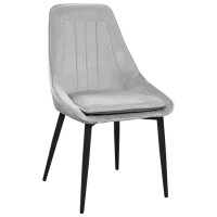 Scaun de bucătărie DecoPrim Florida Stofă/ Light Gray Black