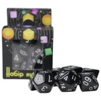Joc de masă Games 7 Days Opaque 7 Dice 3+/ Set de cuburi
