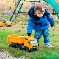 Грузовик Polеsie Dump Truck 4810344008749 / / Желтый Оранжевый photo 8