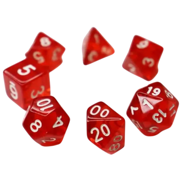 Joc de masă Games 7 Days Transparent 7 Dice 3+/ Set de cuburi photo 2