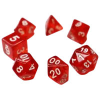 Настольная игра Games 7 Days Transparent 7 Dice 3+/ Набор кубиков photo 2