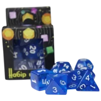 Настольная игра Games 7 Days Transparent 7 Dice 3+/ Набор кубиков