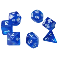 Настольная игра Games 7 Days Transparent 7 Dice 3+/ Набор кубиков photo 2