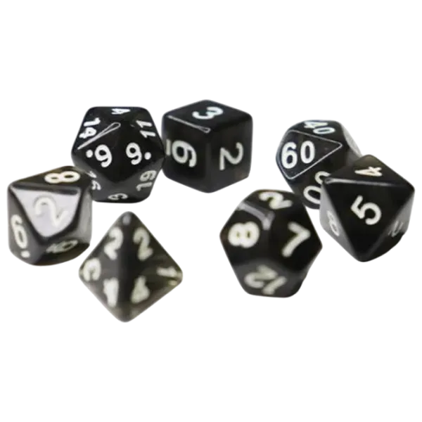 Настольная игра Games 7 Days Transparent 7 Dice 3+/ Набор кубиков photo 2