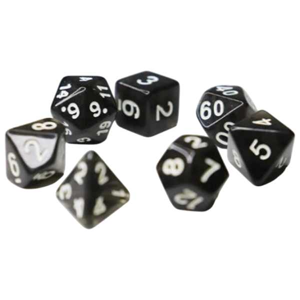 Настольная игра Games 7 Days Transparent 7 Dice 3+/ Набор кубиков photo 2