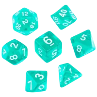 Настольная игра Games 7 Days Transparent 7 Dice 3+/ Набор кубиков photo 2