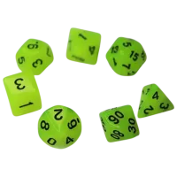Joc de masă Games 7 Days Glow in the dark 3+/ Set de cuburi photo 2
