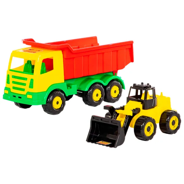 Camion Polеsie 44914 4810344044914  / / Green Yellow photo 2 Camion Polеsie 44914 4810344044914  / / Green Yellow photo 2