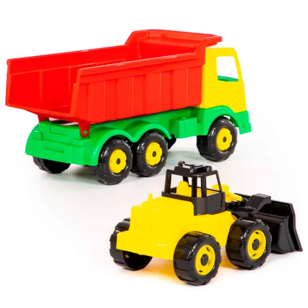Camion Polеsie 44914 4810344044914  / / Green Yellow photo 4 Camion Polеsie 44914 4810344044914  / / Green Yellow photo 4
