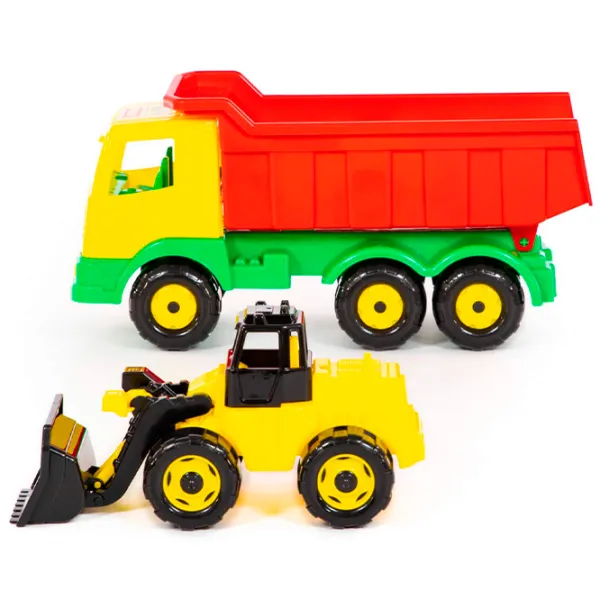 Camion Polеsie 44914 4810344044914  / / Green Yellow photo 5 Camion Polеsie 44914 4810344044914  / / Green Yellow photo 5