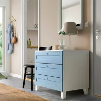 Comodă Ikea Platsa/Sannidal 73 x 80 x 57 / MDF / Blue photo 2
