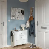 Comodă Ikea Racknas 78 x 69 x 40 / PAL / Alb photo 3