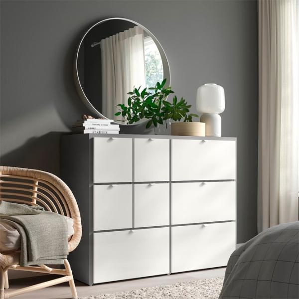 Комод Ikea Visthus 96 x 122 x 49см / МДФ / Белый photo 4