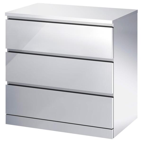 Comodă Ikea Malm 78 x 80 x 48 / PAL / Aspect oglindă photo 1 Comodă Ikea Malm 78 x 80 x 48 / PAL / Aspect oglindă photo 1