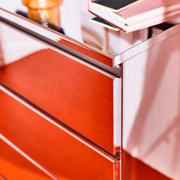 Comodă Ikea Malm 78 x 80 x 48 / PAL / Aspect oglindă photo 3 Comodă Ikea Malm 78 x 80 x 48 / PAL / Aspect oglindă photo 3