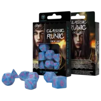 Joc de masă Q-Workshop Classic Runic 3+/ Set de cuburi