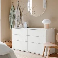 Комод Ikea Vihals 75 x 140 x 47см / МДФ / Белый photo 2