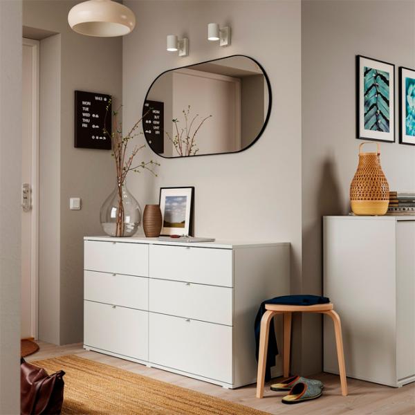 Комод Ikea Vihals 75 x 140 x 47см / МДФ / Белый photo 5