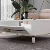 Журнальный столик Modalife Gold bella 000000123 Белый photo 3