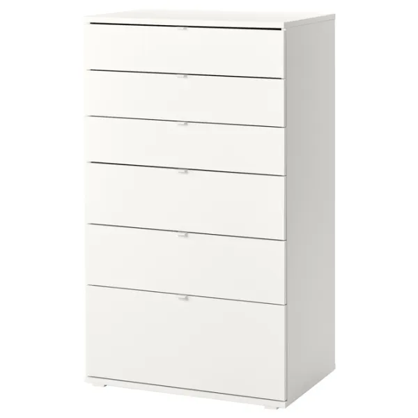 Комод Ikea Vihals 120 x 70 x 47см / МДФ / Белый photo 1