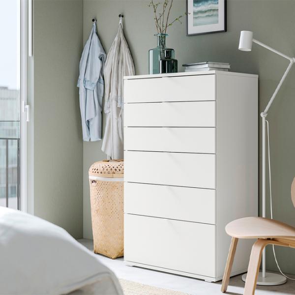 Комод Ikea Vihals 120 x 70 x 47см / МДФ / Белый photo 3