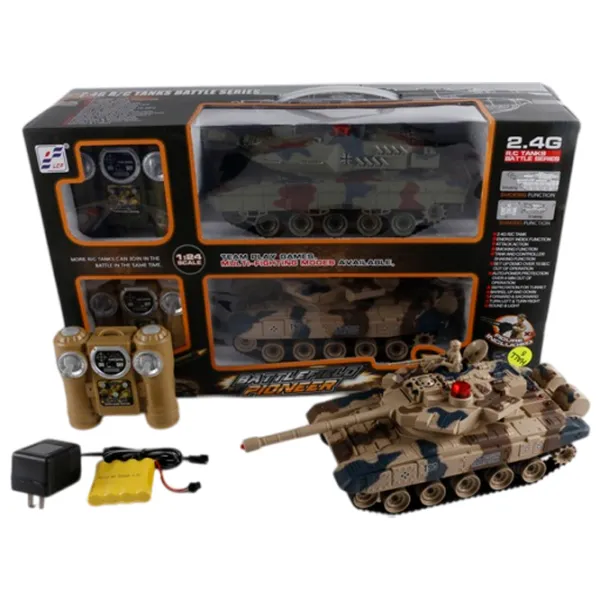 Боевой Танк Richi Tichi 83096 8600013683096  / 2.4 ГГц / Черный Разноцветный photo 5 Боевой Танк Richi Tichi 83096 8600013683096  / 2.4 ГГц / Черный Разноцветный photo 5