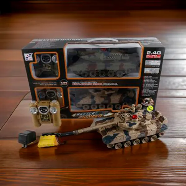 Боевой Танк Richi Tichi 83096 8600013683096  / 2.4 ГГц / Черный Разноцветный photo 7 Боевой Танк Richi Tichi 83096 8600013683096  / 2.4 ГГц / Черный Разноцветный photo 7