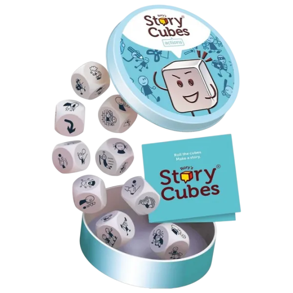 Joc de masă Asmodee Rory's Story Cubes: Actions 1+/ Set de cuburi photo 1