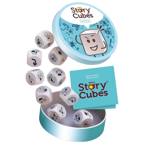 Joc de masă Asmodee Rory's Story Cubes: Actions 1+/ Set de cuburi photo 1