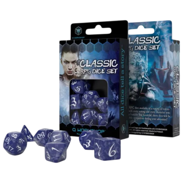 Joc de masă Q-Workshop Classic RPG 3+/ Set de cuburi photo 1