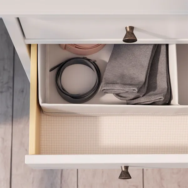 Comodă Ikea Idanas 118 x 104 x 50 / MDF / Alb photo 4