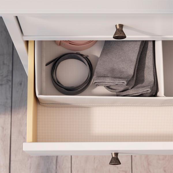 Comodă Ikea Idanas 118 x 104 x 50 / MDF / Alb photo 4