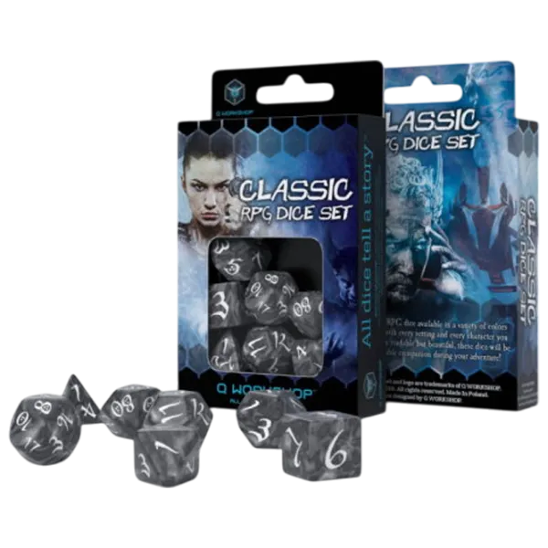 Joc de masă Q-Workshop Classic RPG 3+/ Set de cuburi photo 1