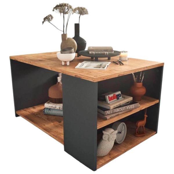 Măsuță de cafea Nex Home 22-50-28 246428 Antracit photo 1 Măsuță de cafea Nex Home 22-50-28 246428 Antracit photo 1