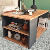 Măsuță de cafea Nex Home 22-50-28 246428 Antracit photo 3